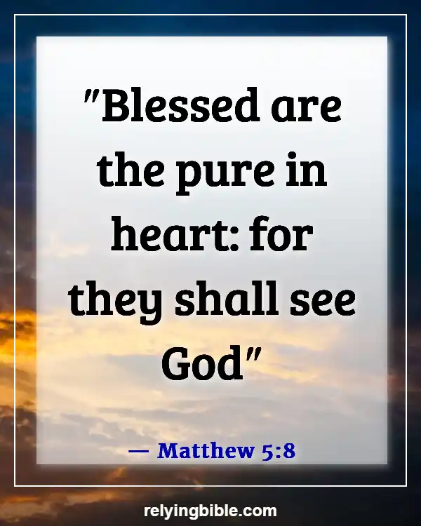 Bible Verses To Feel Closer To God (Matthew 5:8)