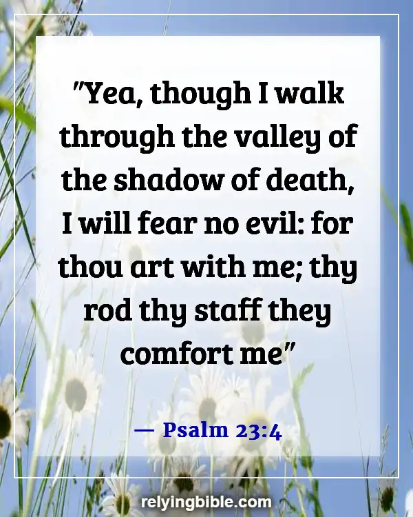 Bible Verses About Why We Go Through Trials (Psalm 23:4)