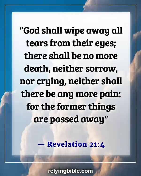 Bible Verses About Missing Someone You Love (Revelation 21:4)