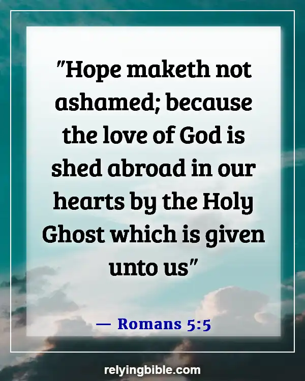 Inspirational Bible Verses About Love And Relationships (Romans 5:5)